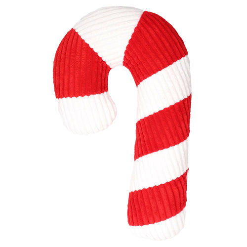 Candy Cane Decorative Christmas Pillow, Red and White, 10.5" x 17.5", by Holiday Time