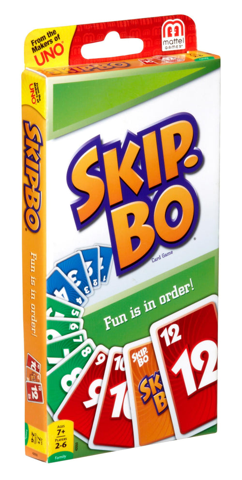 SKIP-BO Card Game Display