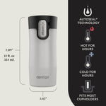 Contigo AUTOSEAL West Loop Vacuum-Insulated Stainless Steel Travel Mug with Easy-Clean Lid, 12oz – view 2