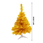 Steadline Small Christmas Tree 30cm White Mini Artificial Christmas Tree for Tabletop Desk Shelf Decoration Office Home Holiday Decor Window Display and Festive Celebration Party Decoration – view 3