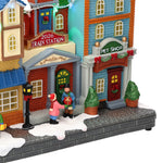 Light-Up and Musical Village House Christmas Village Building, Multicolor, 9", by Holiday Time – view 3