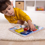 Melissa & Doug Vehicles Wooden Chunky Puzzle - Plane, Train, Cars, and Boats (9 pcs) - FSC Certified – view 3