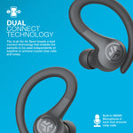 JLab Go Air Sport Bluetooth Earbuds, True Wireless with Charging Case – view 3