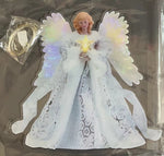 Angel Tree Topper Christmas Tree Decoration Gold Angel Doll Tree Topper Light Up Christmas Tree – view 2