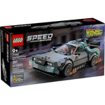 LEGO Speed Champions Time Machine from Back to the Future Building Toy for Kids - Pretend Play & Display Car Toy W/2 Build Modes for Boys & Girls, Ages 9+ - Gift Ideas for Birthdays & Fans - 77256 – view 2