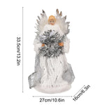 Christmas Tree Star Topper, Santa or Angel Two Styles for Xmas Tree, 13.2x10.6in – view 3
