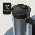 Contigo 20 oz. Superior 2.0 SnapSeal Stainless Steel Travel Mug - Dark Ice – view 2