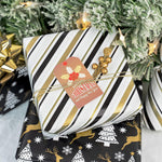 Gift Wrapping Paper Roll 58" x 23", Christmas Printed Gift Wrap, Easy Cut & Fold, Durable Paper for Birthday, Holiday, Party and DIY Crafts,1 Roll – view 3