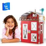 Barbie Horse Barn Playset with 25+ Feeding & Grooming Accessories [Walmart Exclusive] – view 2