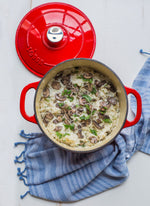 Lodge Enameled Cast Iron Dutch Ovens - 5.5 Quart Red – view 2