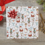 Current Santa & Friends Jumbo Christmas Rolled Gift Wrap - 1 Giant Roll, 23" x 32', Heavyweight, Tear-Resistant – view 3