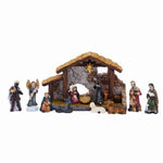 Christmas Nativity Figurine Set, Jesus Manger Scene, Nativity Sets & Figures, Birth of Jesus for Christmas, Christmas Nativity Scenes Holy Family Statue, Hand Resin Craft Statue A – view 2