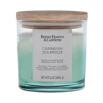 Better Homes & Gardens Caribbean Sea Breeze Scented 2-Wick Ombre Jar Candle, 12 oz – view 3