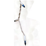 Holiday Wonderland Christmas Icicle Lights Set, Blue – view 3