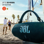 JBL Charge 6 - Portable waterproof & drop-proof Bluetooth speaker, Bold JBL Pro Sound with AI Sound Boost, 28Hrs of Playtime, Built-in powerbank & comes with a sturdy/removable carrying strap (Blue) – view 3