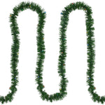 Northlight Pre-Lit LED Battery Operated Pine Artificial Christmas Garland - 18' x 3" - Multicolor – view 3