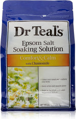 Dr. Teal's Comfort & Calm Bath Soak Gift Set (2 Pack, 3lbs Ea.) - Chamomile Essential Oils Blended with Pure Epsom Salt - Calm Your Mind & Body, Ease Aches & Pains - at Home Spa Kit – view 2