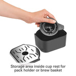 Hamilton FlexBrew Programmable Single Serve Pod to 12 Cup Coffee Maker, Black – view 2