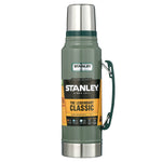 (2 pack) (2 pack) STANLEY Classic Vacuum Bottle, Green/Silver – view 3