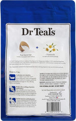Dr. Teal's Comfort & Calm Bath Soak Gift Set (2 Pack, 3lbs Ea.) - Chamomile Essential Oils Blended with Pure Epsom Salt - Calm Your Mind & Body, Ease Aches & Pains - at Home Spa Kit – view 3