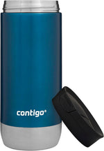 Contigo 16 oz. Huron 2.0 SnapSeal Stainless Steel Travel Mug - Blueberry – view 3