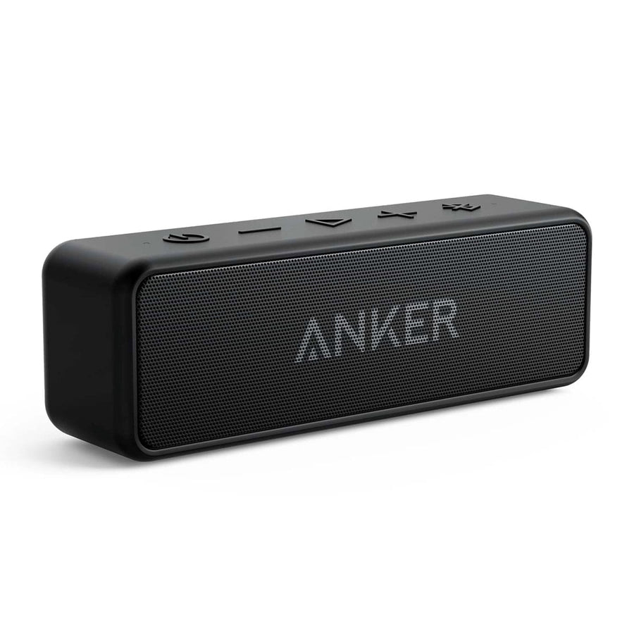 Anker SoundCore 2 Portable Bluetooth Speaker Dual-Driver Wireless Stereo Pairing, Waterproof