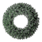 Basic Nonlit Green Artificial Christmas Wreath, 36", by Holiday Time (Green)