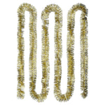 Tinsel Christmas Garland, Gold, 12', by Holiday Time