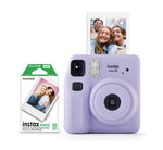 Fujifilm Instax Mini SE Instant Camera with Bonus 10 Pack Mini Film, Lavender (Value Pack)