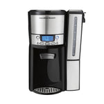 Hamilton Beach 12-Cup Programmable Drip Coffee Maker Machine, Dispensing Coffee Pot, Cafetera, Black