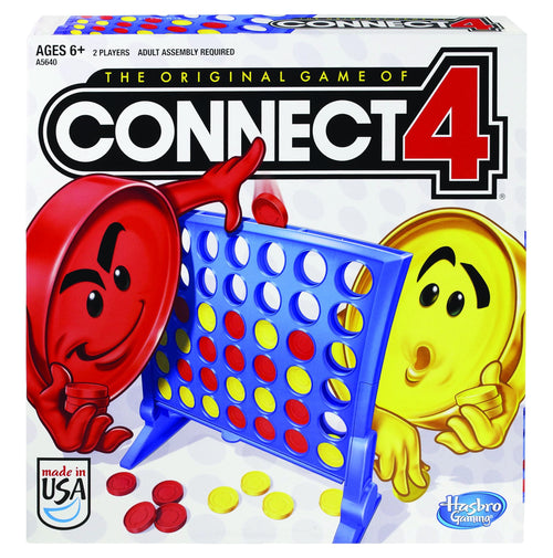 Hasbro Classic Connect 4 Game, Ages 6 & Up