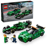 LEGO Speed Champions Aston Martin Safety Car & AMR23 Building Toys - Race Car Toy for Kids, Boys & Girls, Ages 9+ - Birthday Gift Idea W/ 2 Minifigures - 76925