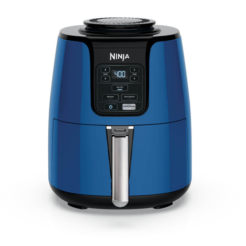 Ninja 4-Qt Air Fryer, 3 Functions, Air Fry, Reheat, and Dehydrate, Dishwasher Safe, Non-Stick, AF100WMNV Navy
