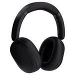 onn Hushbyte Wireless Over-Ear Headphones with Memory Foam and HD Sound, Black