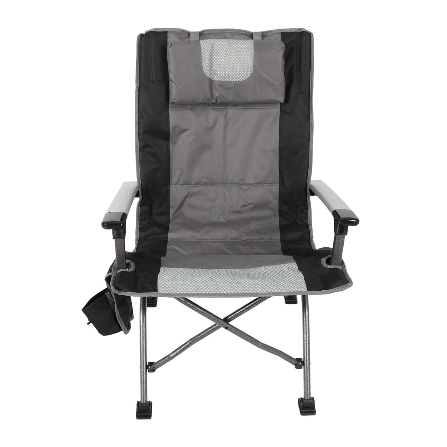 Ozark Trail High Back Camping Chair, Black, Adult