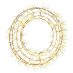 Light-Up Starburst Christmas Wreath, Warm White, 16", by Holiday Time