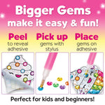 Creativity for Kids Big Gem Diamond Painting Sweets- Child Craft Kit for Boys and Girls – view 2