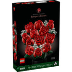 LEGO Botanicals Bouquet of Roses Artificial Flowers - Fake Red Roses Building Set for Adults, Ages 18+ - Wedding Decor for Table Display - Gift for Wedding, Bridesmaid - 10328 – view 2