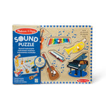 Melissa & Doug Musical Instruments Sound Puzzle - Wooden Peg Puzzle (8 pcs) – view 3