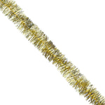 Tinsel Christmas Garland, Gold, 12', by Holiday Time – view 3