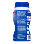 Close-up side label of Amaze! bleach tablets bottle showing danger and first aid instructions and ingredient list