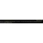Narrow horizontal strip showing ingredient text and contact information printed on the product packaging.