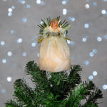 Northlight Angel with Candle Lighted Christmas Tree Topper - 10.5” - Gold - Clear Lights – view 3