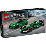 LEGO Speed Champions Aston Martin Safety Car & AMR23 Building Toys - Race Car Toy for Kids, Boys & Girls, Ages 9+ - Birthday Gift Idea W/ 2 Minifigures - 76925 – view 2