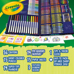 Crayola Imagination Art Coloring Set, 115 Pcs, Art & Craft Kit, Drawing & Coloring Supplies, Creative Gifts for Kids
