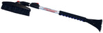 Bigfoot telescoping snowbrush with swivel head, comfort grip handle and integrated ice scraper blade visible
