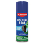 Tall aerosol can of BioAdvanced Tree & Shrub Pruning Seal with blue label and product graphics on white background