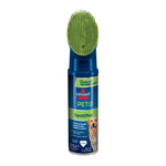 BISSELL Pet Spotlifter spray can with green brush head and label for removing pet stains and odors