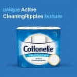 Small blurred icon of a Cottonelle product label on a blue background, showing the Cottonelle logo centrally