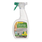 Bona hard-surface floor cleaner citrus-scented spray bottle showing front label and trigger